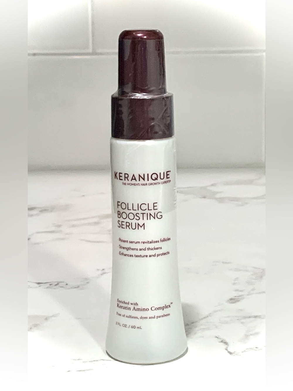 Keranique Follicle Boosting Serum 2oz sealed